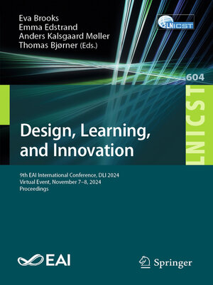 cover image of Design, Learning, and Innovation